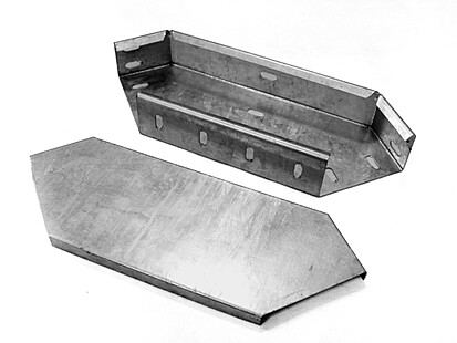 Cable Tray 90 Deg Bend with Cover Cable Tray 90 Deg Bend with Cover